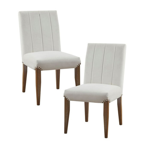 2 Olliix Madison Park Audrey Cream Dining Chairs