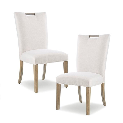 2 Olliix Madison Park Braiden Natural Dining Chairs