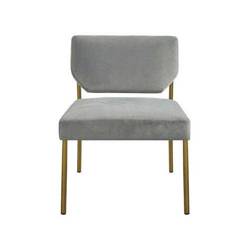 Olliix INK IVY Roxie Grey Accent Chair