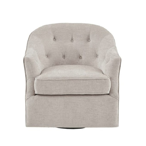 Olliix Madison Park Calvin Natural Swivel Chairs