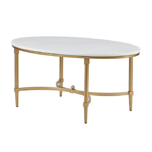 Olliix Madison Park Signature Bordeaux White Gold Coffee Table