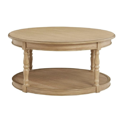 Olliix Martha Stewart Belden Natural Castered Coffee Table