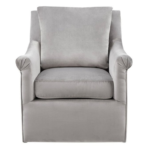 Olliix Madison Park Deanna Grey Swivel Chairs