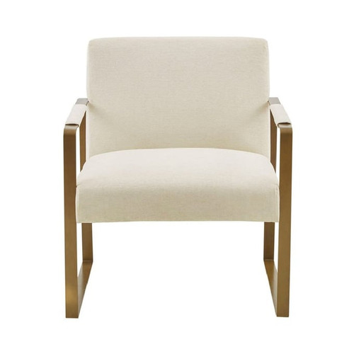 Olliix Martha Stewart Jayco Cream Accent Chair