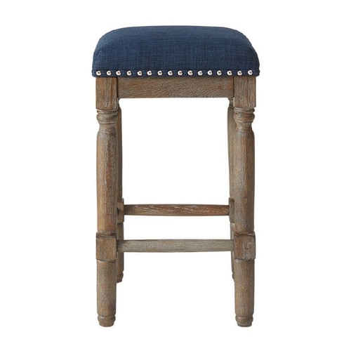 Olliix Madison Park Cirque Navy Counter Height Stools