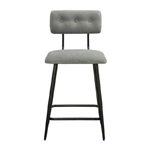 Olliix INK IVY Henrick Grey Counter Height Stool