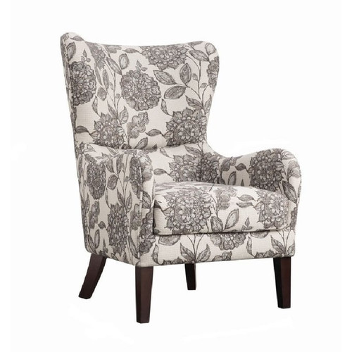 Olliix Madison Park Arianna Swoop Wing Chair