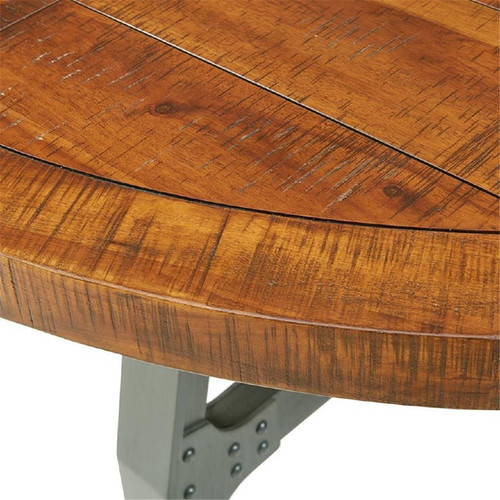 Olliix INK IVY Lancaster Amber Round Dining Table