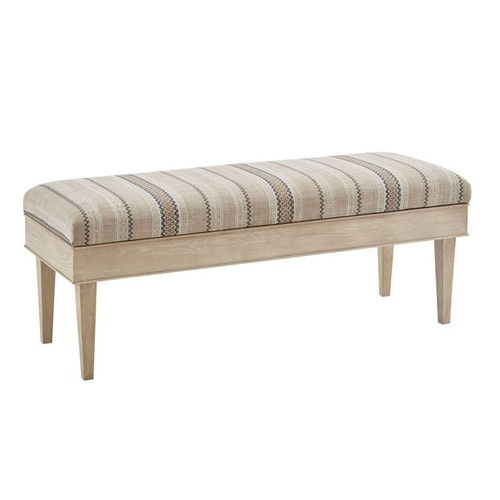 Olliix Martha Stewart Harstrom Beige Storage Bench