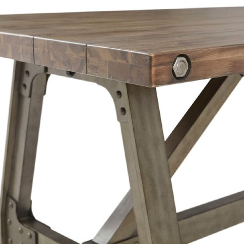 Olliix INK IVY Lancaster Grey 84 Inch Dining Tables