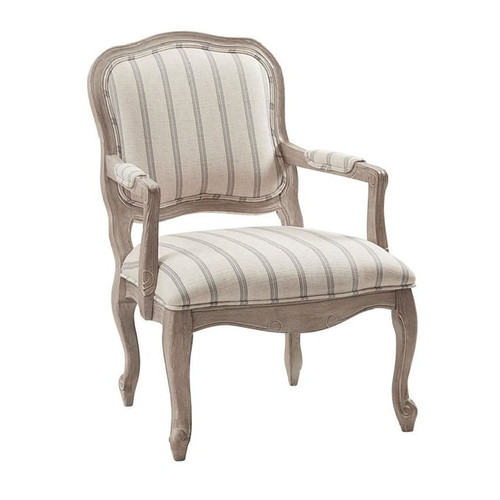 Olliix Madison Park Monroe Natural Camel Back Exposed Wood Chair
