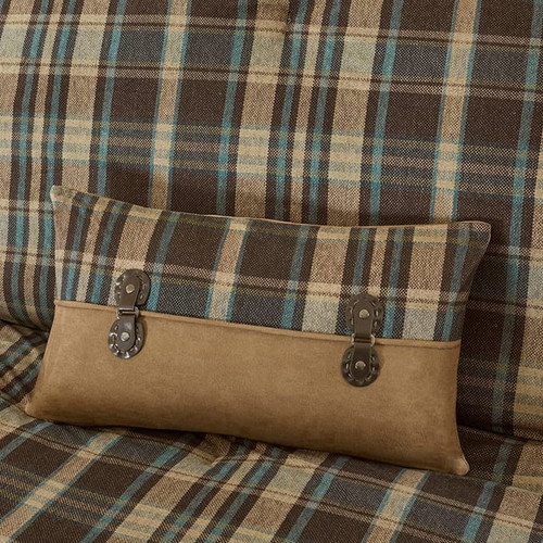 Olliix Woolrich Hadley Plaid Oblong Pillow