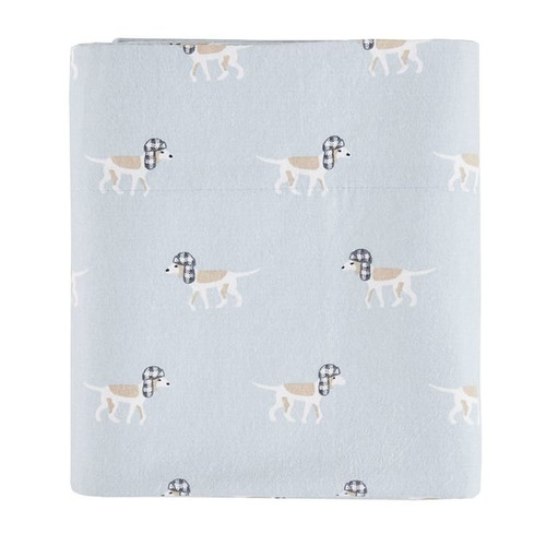 Olliix Woolrich Flannel Cotton Dog Sheet Sets