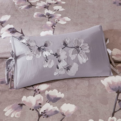 Olliix N Natori Sakura Blossom Lilac Oblong Decorative Pillow