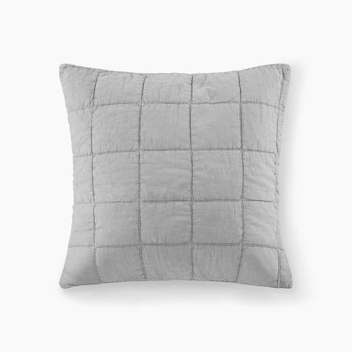 Olliix Croscill Casual Gema Grey European Pillow Sham