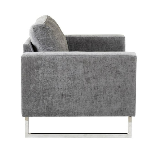 Olliix INK IVY Madden Grey Accent Chairs