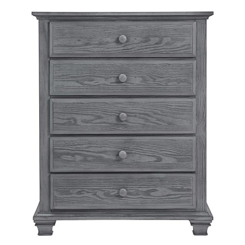 Oxford Baby Kenilworth Stone Wash 5 Drawer Chests