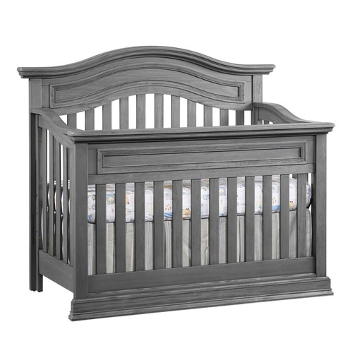 Oxford Baby Glenbrook Graphite Gray 4 In 1 Convertible Crib