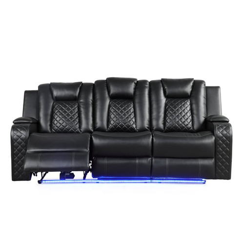Galaxy Home Benz Faux Leather Sofas