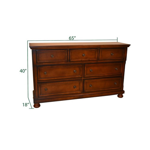 Galaxy Home Baltimore Dark Walnut Dresser