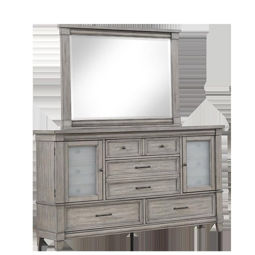 Bernards Hartford Rustic Mirror