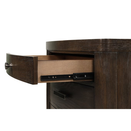 Bernards Fulton Brown Nightstand