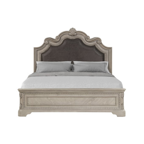 Bernards Coventry Light Gray Panel  Beds