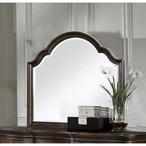 Bernards Tuscany Warm Mahogany Mirror