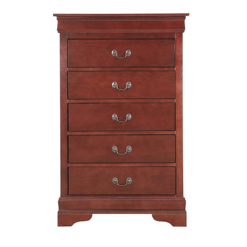 Glory Furniture Louis Phillipe Cherry Drawer Chests