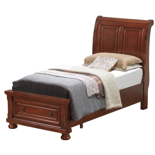 Glory Furniture Meade Cherry Twin  Bed