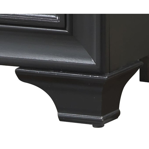 Glory Furniture Lavita Transitional Black Nightstands