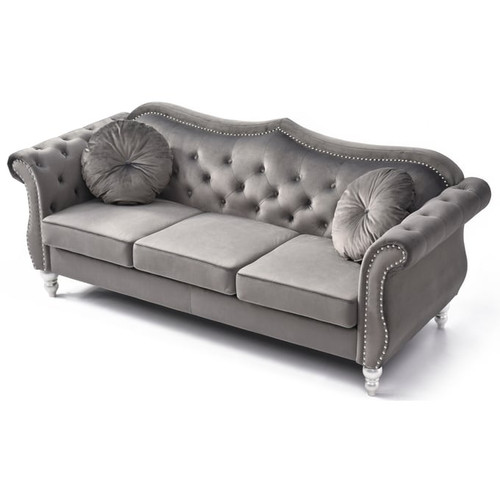 Glory Furniture Hollywood Velvet Fabric Sofa