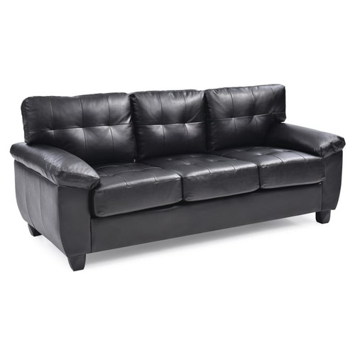 Glory Furniture Gallant Contemporary Black Sofas