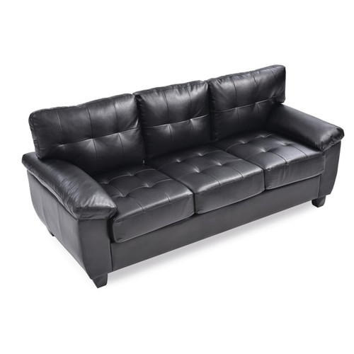 Glory Furniture Gallant Contemporary Black Sofas
