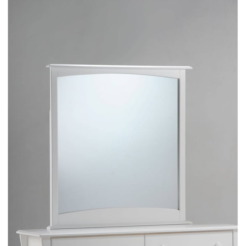 Night and Day Furniture Clove White Mirror
