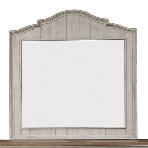 Liberty Farmhouse Reimagined Antique White Mirror