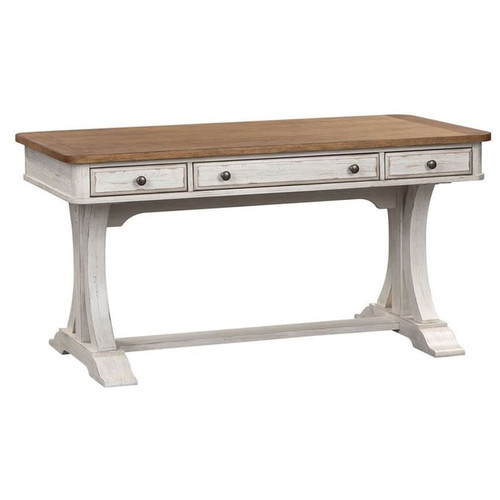 Liberty Farmhouse Reimagined Antique White Writing Desk