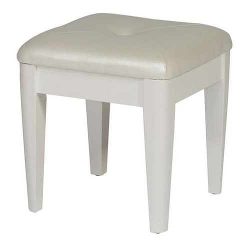 Liberty Stardust Iridescent White Vanity Stool