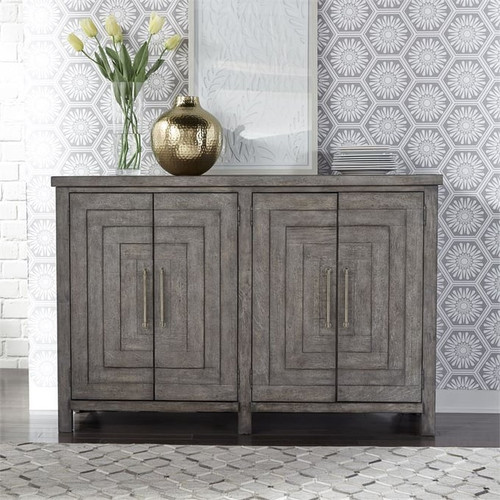 Liberty Modern Farmhouse Dusty Charcoal Buffet