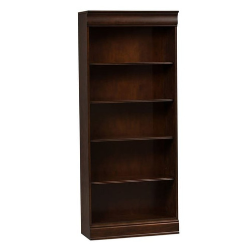 Liberty Brayton Manor Cognac Jr Executive 72 Inch Bookcase