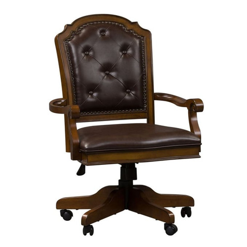 Liberty Amelia Antique Toffee Jr Executive Office Chair