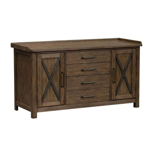 Liberty Sonoma Road Weather Beaten Bark Small Credenza