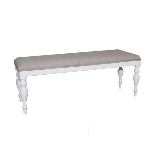 Liberty Summer House Oyster White Bench