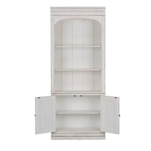 Liberty Magnolia Manor White Bunching Bookcase