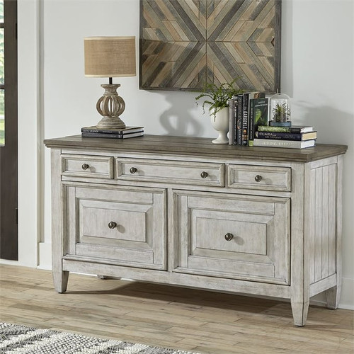 Liberty Heartland White Oak Credenza