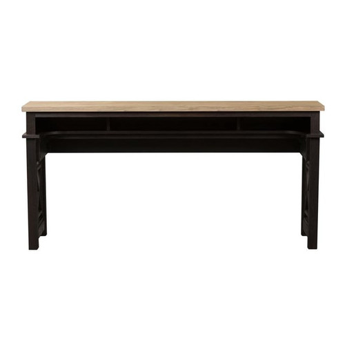 Liberty Heatherbrook Charcoal Ash Console Bar Table