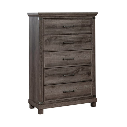 Liberty Lakeside Haven Brownstone 5 Drawers Chest