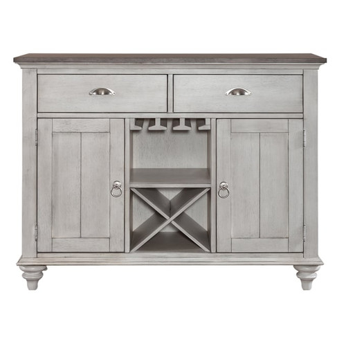 Liberty Ocean Isle Antique White Weathered Pine Buffet