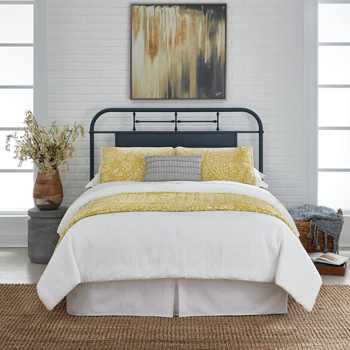 Liberty Vintage Series Navy King Metal Headboard