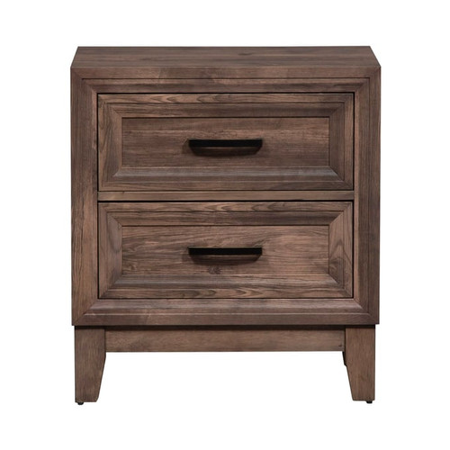 Liberty Ridgecrest Cobblestone 2 Drawers Night Stand